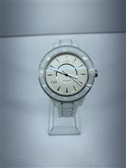 Christian Dior VIII Ladies Watch White Ceramic CD1245E